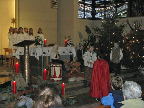 Krippenspielandacht „Der kleine Ausrufer“